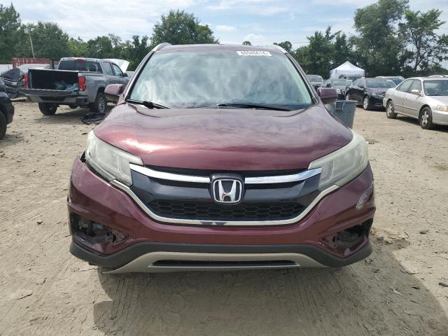 2HKRM3H70GH531078 - 2016 HONDA CR-V EXL BURGUNDY photo 5