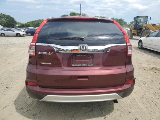 2HKRM3H70GH531078 - 2016 HONDA CR-V EXL BURGUNDY photo 6