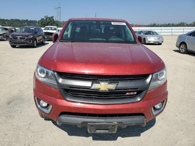 1GCGTDE34G1283491 - 2016 CHEVROLET COLORADO Z71 RED photo 5