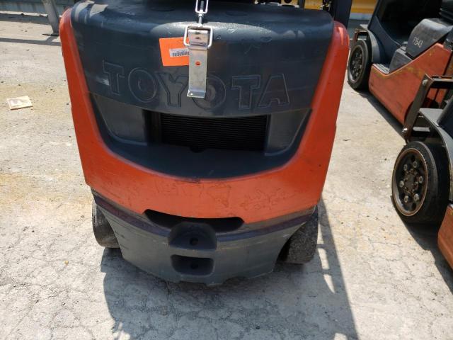 43249 - 2013 TOYOTA FORKLIFT ORANGE photo 7