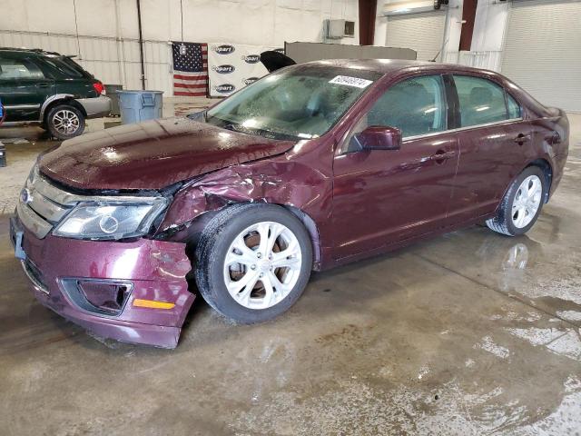 3FAHP0HA0CR377658 - 2012 FORD FUSION SE BURGUNDY photo 1