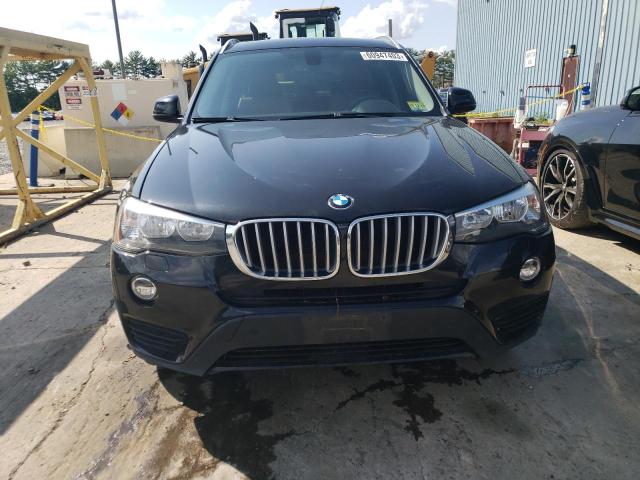 5UXWX9C58F0D57342 - 2015 BMW X3 XDRIVE28I BLACK photo 5