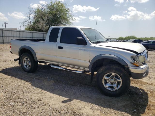 5TESN92N12Z055745 - 2002 TOYOTA TACOMA XTRACAB PRERUNNER ნაცრისფერი ფოტო 4