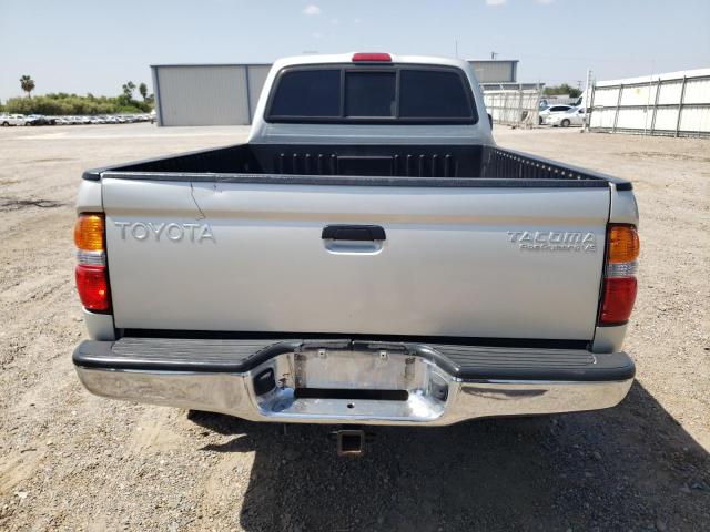5TESN92N12Z055745 - 2002 TOYOTA TACOMA XTRACAB PRERUNNER ნაცრისფერი ფოტო 6