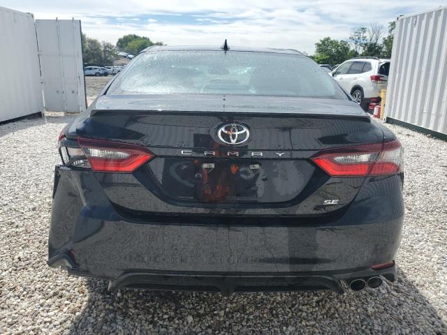 4T1G11AK3RU888570 - 2024 TOYOTA CAMRY SE NIGHT SHADE BLACK photo 6
