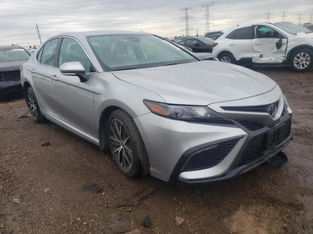 4T1G11AK4PU145414 - 2023 TOYOTA CAMRY SE NIGHT SHADE SILVER photo 4