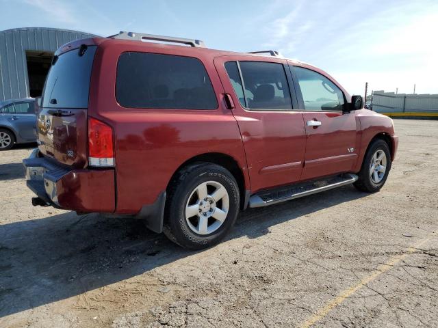 5N1AA08A15N723179 - 2005 NISSAN ARMADA SE MAROON photo 3