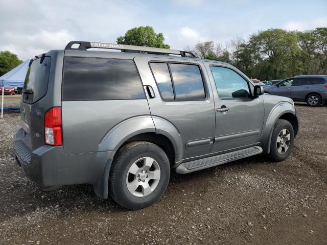 5N1AR18W55C747572 - 2005 NISSAN PATHFINDER LE GRAY photo 3