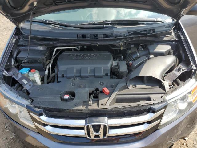 5FNRL5H23FB044702 - 2015 HONDA ODYSSEY LX GRAY photo 12