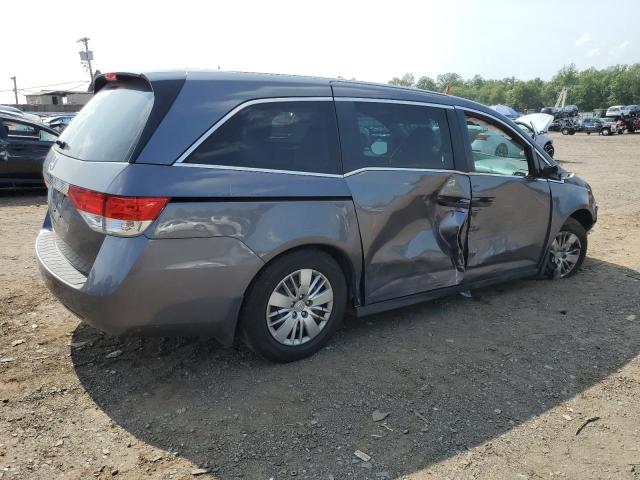 5FNRL5H23FB044702 - 2015 HONDA ODYSSEY LX GRAY photo 3