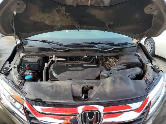 5FNRL6H91JB025464 - 2018 HONDA ODYSSEY ELITE Szary zdjęcie 12