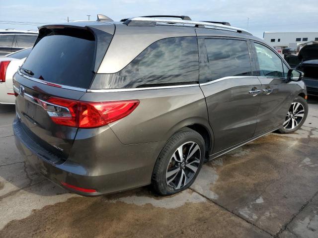 5FNRL6H91JB025464 - 2018 HONDA ODYSSEY ELITE GRAY photo 3