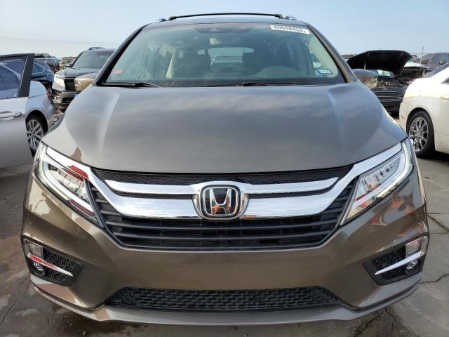 5FNRL6H91JB025464 - 2018 HONDA ODYSSEY ELITE Szary zdjęcie 5