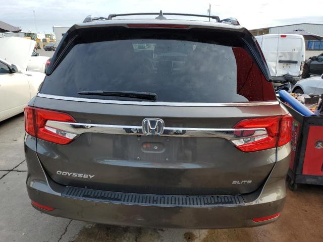 5FNRL6H91JB025464 - 2018 HONDA ODYSSEY ELITE Szary zdjęcie 6