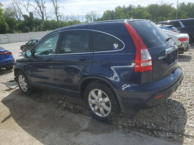 5J6RE38749L034704 - 2009 HONDA CR-V EXL BLUE photo 2