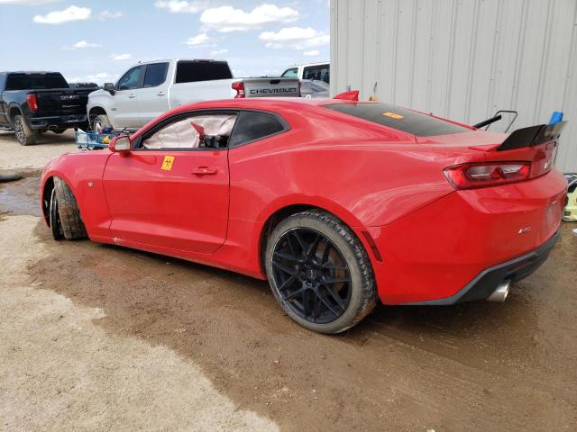 1G1FD1RS2J0107098 - 2018 CHEVROLET CAMARO LT RED photo 2