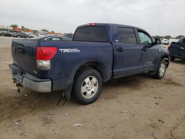 5TFDV54168X064520 - 2008 TOYOTA TUNDRA CREWMAX BLUE photo 3