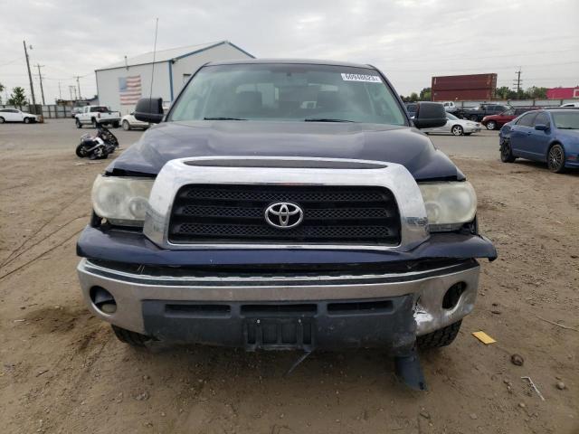 5TFDV54168X064520 - 2008 TOYOTA TUNDRA CREWMAX BLUE photo 5