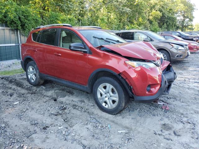 JTMBFREV7EJ000949 - 2014 TOYOTA RAV4 LE RED photo 4