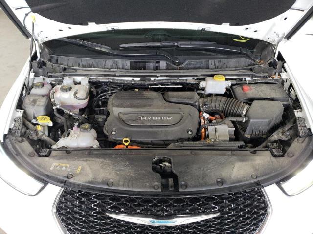 2C4RC1L75MR599325 - 2021 CHRYSLER PACIFICA HYBRID TOURING L WHITE photo 12