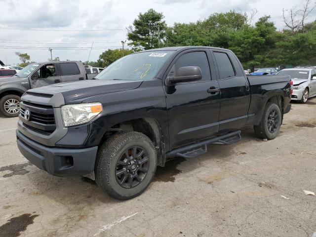 5TFUM5F13EX051204 - 2014 TOYOTA TUNDRA DOUBLE CAB SR/SR5 BLACK photo 1