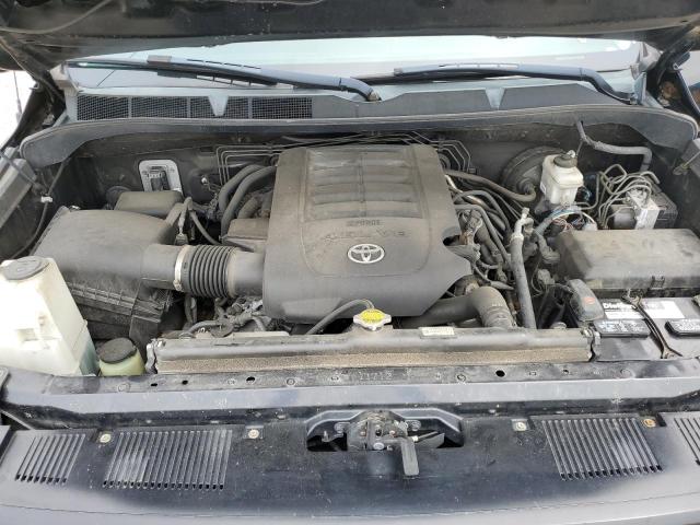 5TFUM5F13EX051204 - 2014 TOYOTA TUNDRA DOUBLE CAB SR/SR5 BLACK photo 11