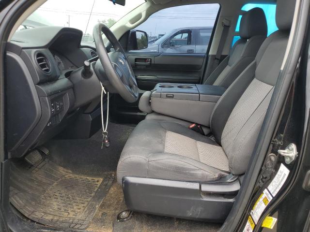 5TFUM5F13EX051204 - 2014 TOYOTA TUNDRA DOUBLE CAB SR/SR5 BLACK photo 7