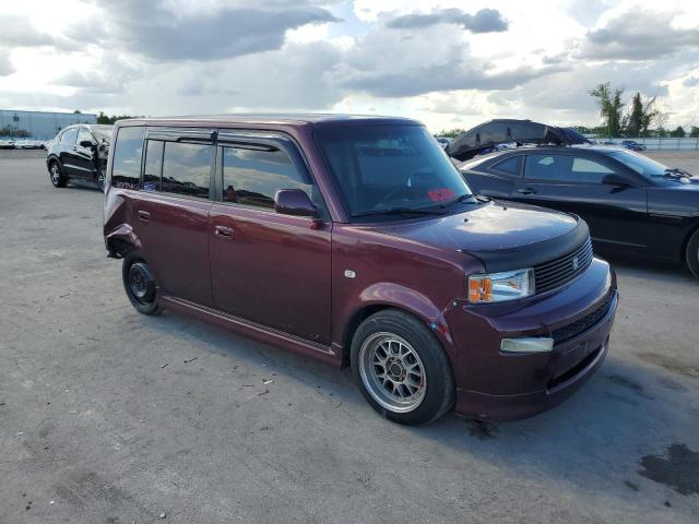JTLKT324964035143 - 2006 TOYOTA SCION XB MAROON photo 4