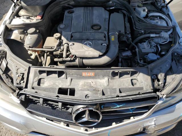 WDDGJ4HB9FG377554 - 2015 MERCEDES-BENZ C 250 SILVER photo 11