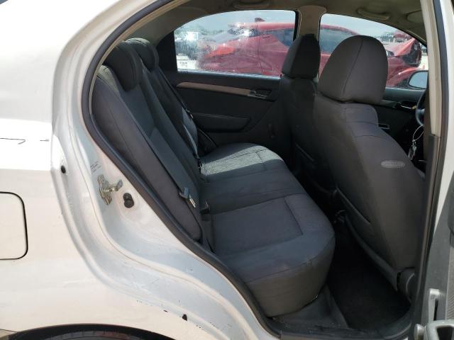 KL1TD5DE1AB085819 - 2010 CHEVROLET AVEO LS თეთრი ფოტო 10