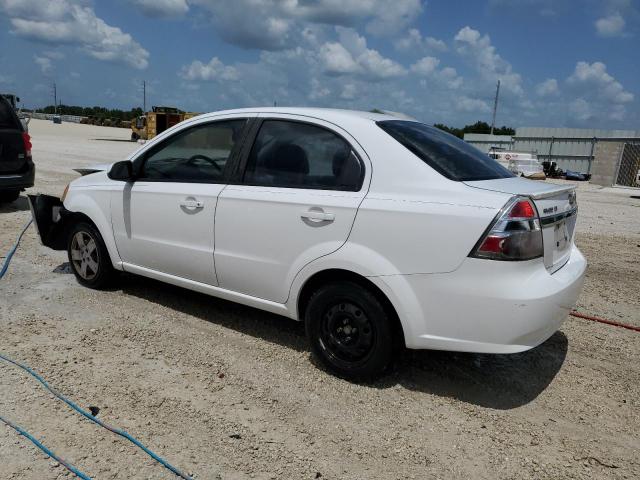 KL1TD5DE1AB085819 - 2010 CHEVROLET AVEO LS თეთრი ფოტო 2
