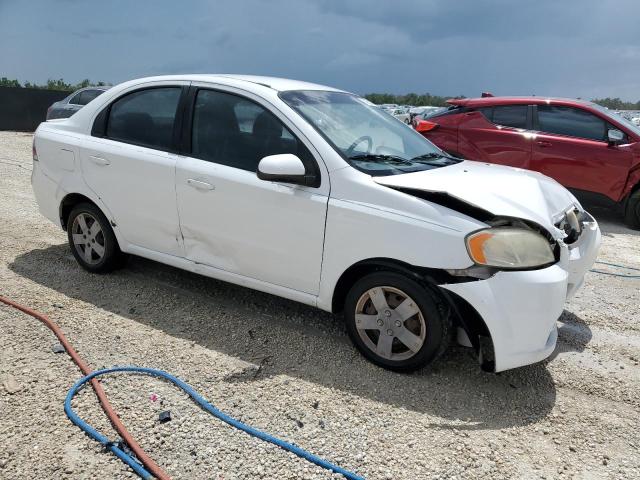 KL1TD5DE1AB085819 - 2010 CHEVROLET AVEO LS WHITE photo 4