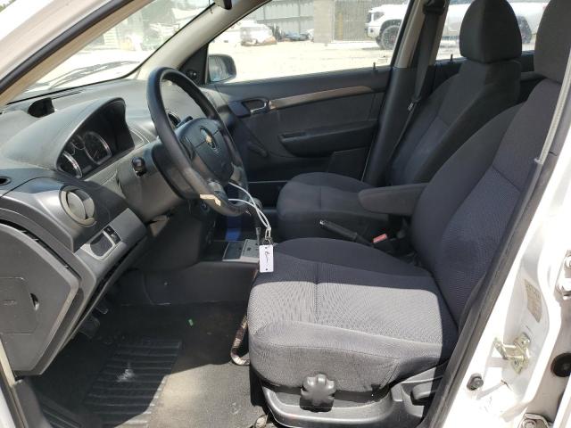 KL1TD5DE1AB085819 - 2010 CHEVROLET AVEO LS თეთრი ფოტო 7
