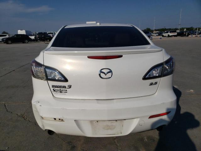 JM1BL1S53A1229055 - 2010 MAZDA 3 S WHITE photo 6