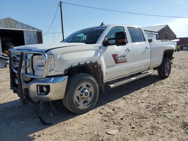 1GT12SEG0JF173063 - 2018 GMC SIERRA K2500 SLE WHITE photo 1