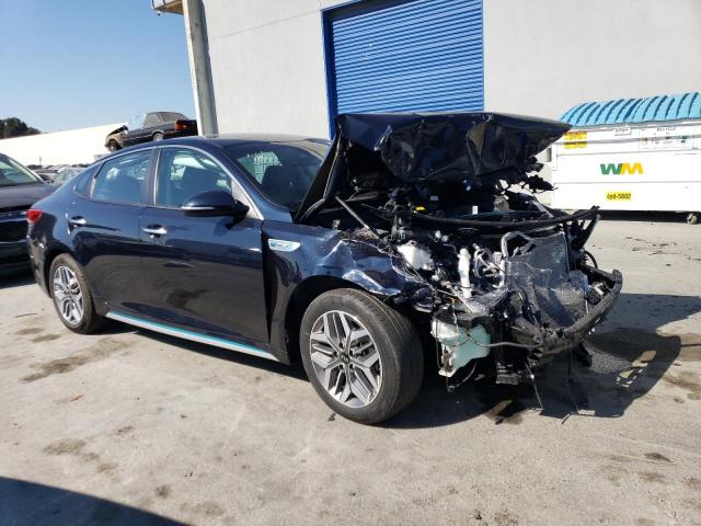 KNAGU4LE1L5038424 - 2020 KIA OPTIMA HYBRID EX BLUE photo 4