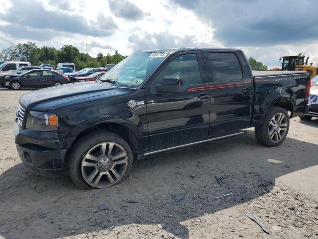 1FTRW14527FA09176 - 2007 FORD F150 SUPERCREW BLACK photo 1