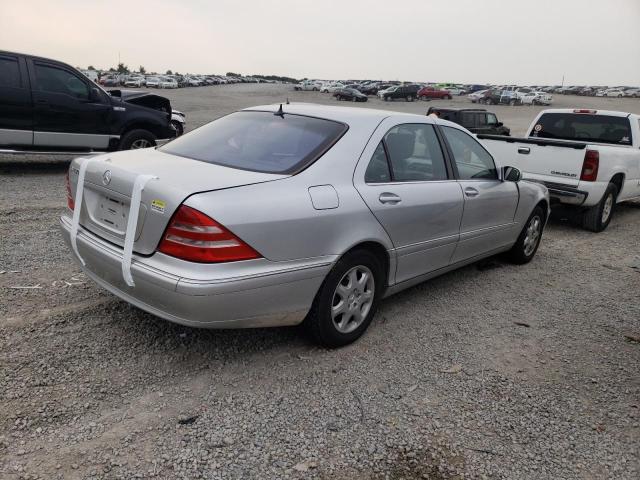 WDBNG70J41A146236 - 2001 MERCEDES-BENZ S 430 SILVER photo 3