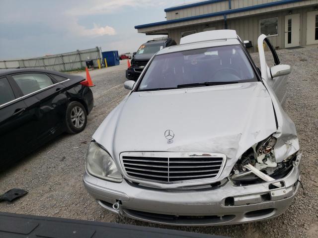 WDBNG70J41A146236 - 2001 MERCEDES-BENZ S 430 SILVER photo 5