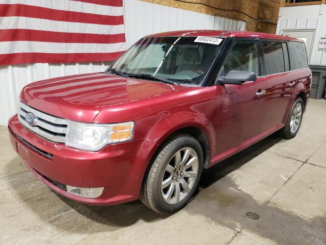 2FMEK63C29BB02173 - 2009 FORD FLEX LIMITED RED photo 1