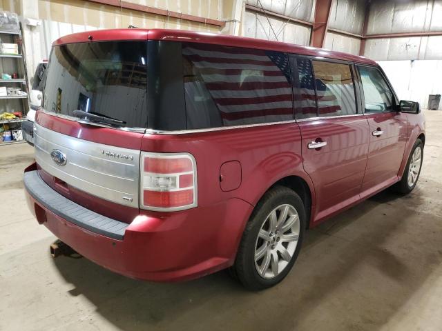 2FMEK63C29BB02173 - 2009 FORD FLEX LIMITED RED photo 3