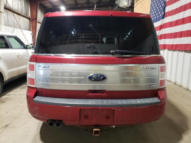 2FMEK63C29BB02173 - 2009 FORD FLEX LIMITED RED photo 6