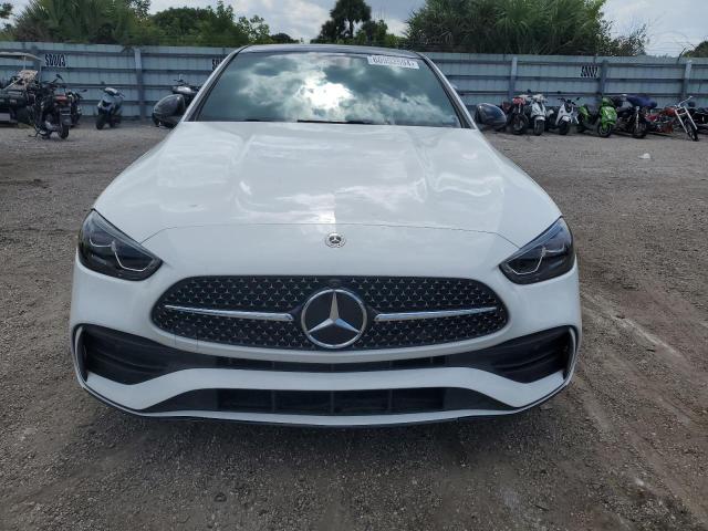 W1KAF4HB1RR156367 - 2024 MERCEDES-BENZ C 300 4MATIC WHITE photo 5