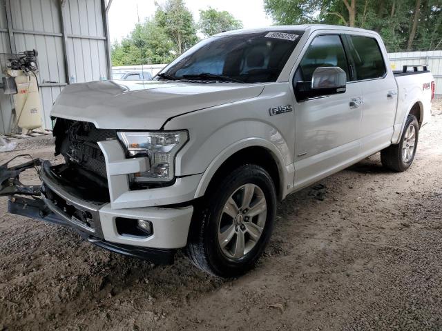 1FTEW1EG5HFB79886 - 2017 FORD F150 SUPERCREW WHITE photo 1