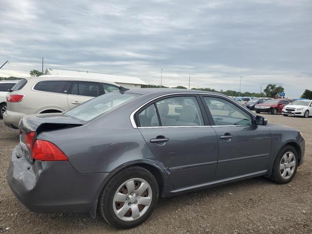 KNAGE228195295895 - 2009 KIA OPTIMA LX GRAY photo 3