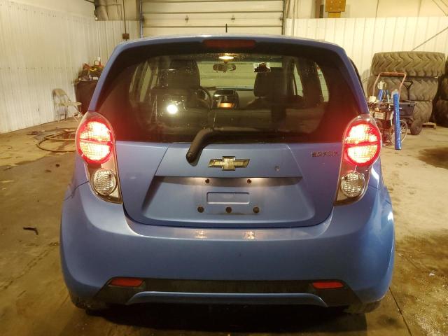 KL8CD6S96EC580532 - 2014 CHEVROLET SPARK 1LT BLUE photo 6