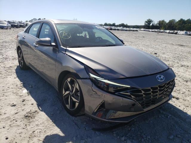 KMHLP4AG3NU236410 - 2022 HYUNDAI ELANTRA LIMITED GRAY photo 1