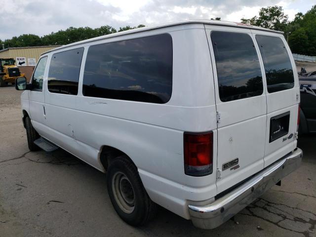 1FDNE1BWXCDB26180 - 2012 FORD ECONOLINE E150 WAGON WHITE photo 2