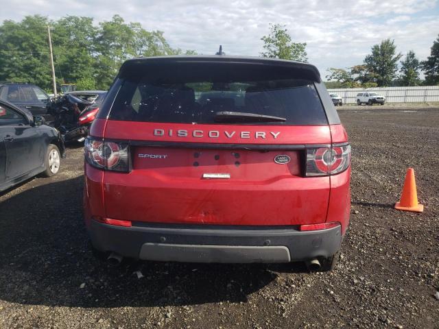 SALCP2BG4GH630431 - 2016 LAND ROVER DISCOVERY SE RED photo 6