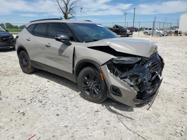 3GNKBCRS8MS515522 - 2021 CHEVROLET BLAZER 2LT GRAY photo 4